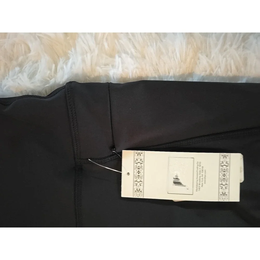 Beverly Hills Polo Club Women's‎ Size Large Biker Active Bermuda Black Shorts